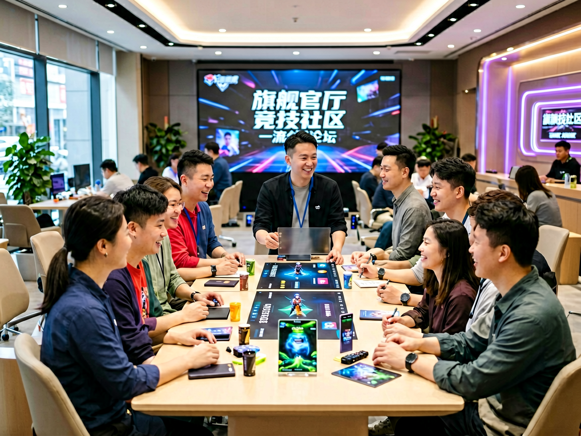 w66旗舰厅竞技论坛社区交流场景